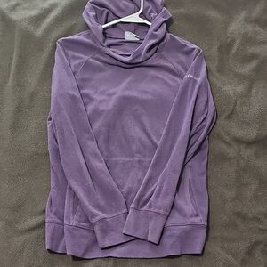 Calvin Klein Women's Cowl Neck Purple Sweater